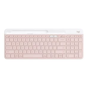 BÀN PHÍM LOGITECH K580 SLIM MULTI DEVICE WIRELESS/HỒNG (ROSE) bảo hành chính hãng