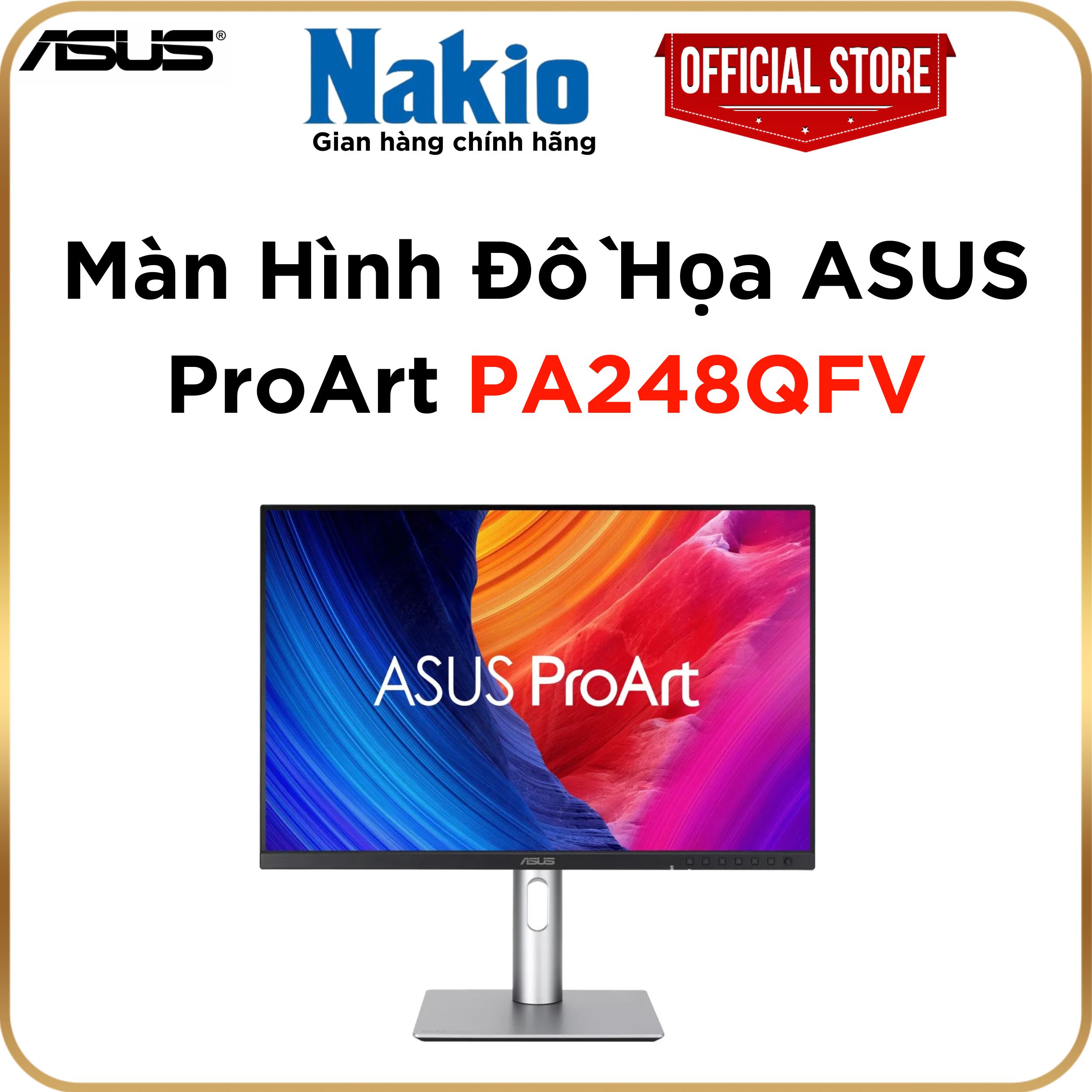 Màn Hình Đồ Họa ASUS ProArt PA248QFV (24.1 inch - IPS - WUXGA - 100Hz - 5ms - Speaker) 8 Màn Hình Đồ Họa ASUS ProArt PA248QFV (24.1 inch - IPS - WUXGA - 100Hz - 5ms - Speaker) - Ảnh 8