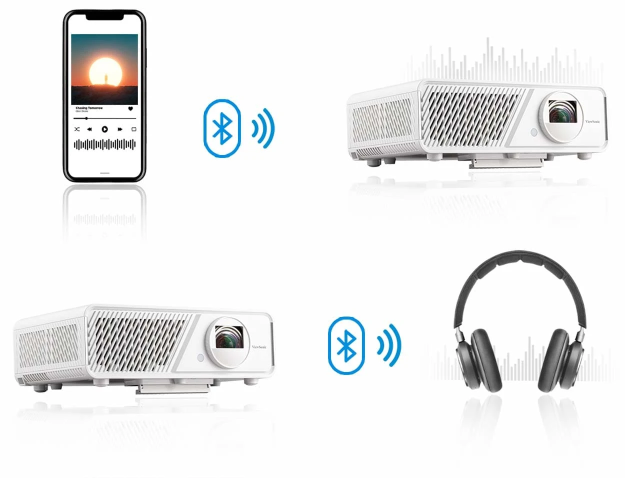 Máy chiếu ViewSonic X2 33 RC06 bluetooth 1