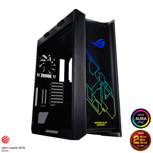 Vỏ Case Asus ROG Strix Helios GX601 Tempered Glass Gaming (Mid Tower/Màu Đen/Led RGB) bảo hành 2 năm