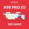 ban phim co dareu a98 pro tri mode red wave 1 1