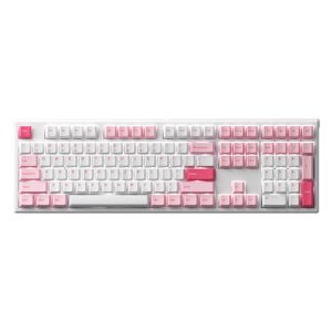 Bàn phím cơ MonsGeek MG108 Prunus Lannesiana (Red LED / AKKO cs switch) bảo hành chính hãng 12 tháng