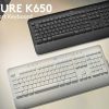 ban phim khong day logitech k650 graphite usb bluetooth den 920 0109551
