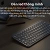 ban phim khong day logitech mx keys mini xam usbc bluetooth 001