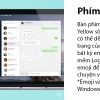 ban phim khong day logitech pop keys blast yellow usb bluetooth vang den 001