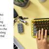 ban phim khong day logitech pop keys blast yellow usb bluetooth vang den 006