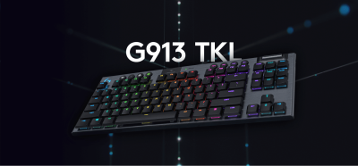 ban phim logitech g913 tkl lightspeed wireless rgb brown switch 001 400x186 1