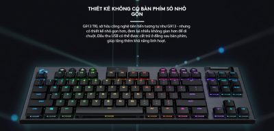 ban phim logitech g913 tkl lightspeed wireless rgb brown switch 002 400x191 1