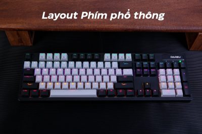BÀN PHÍM QUANG CƠ DAREU EK1280X BLACK GREY OPTICAL SWITCH 13 ban phim quang co dareu ek1280x black grey optical switch2 400x266 1
