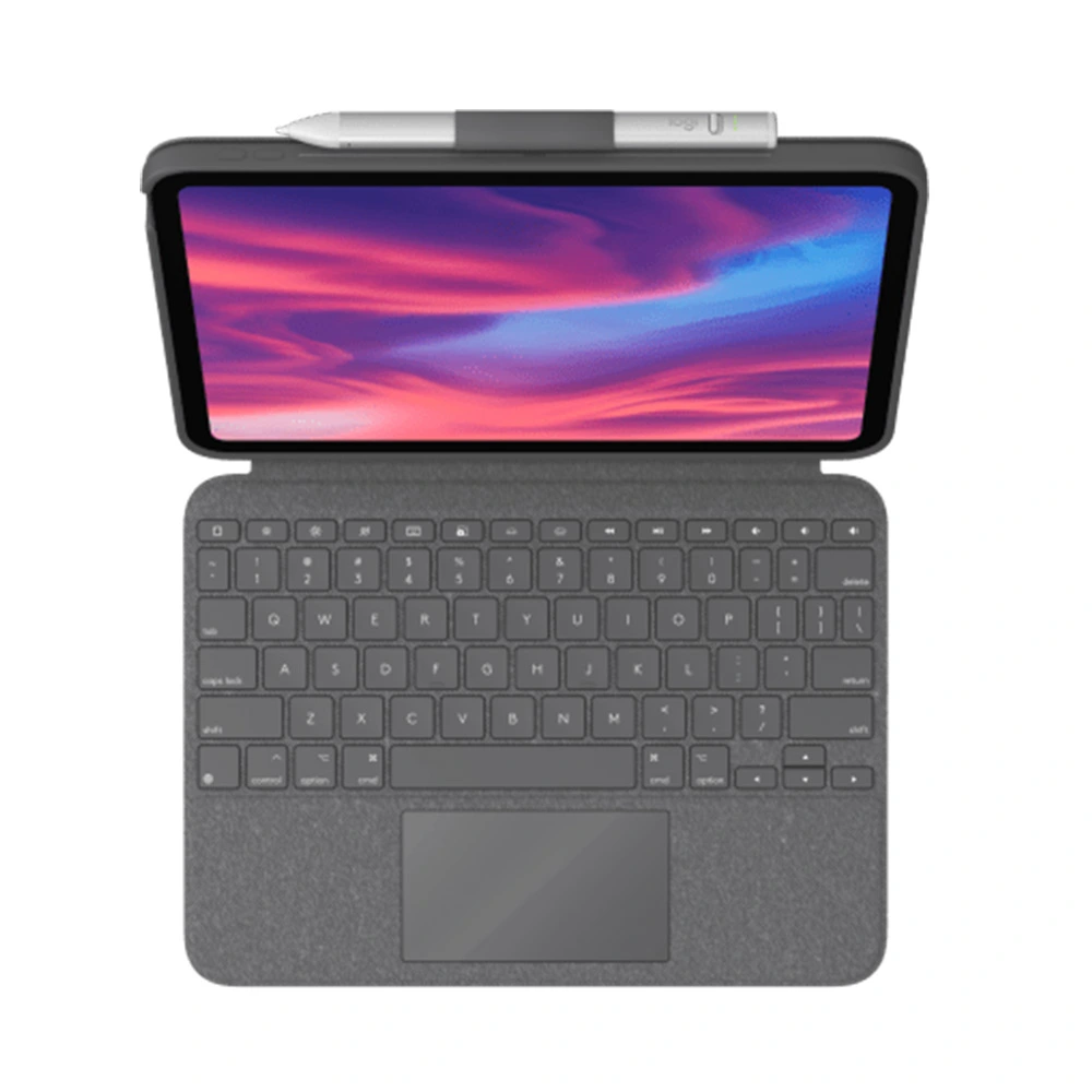 LOGITECH COMBO TOUCH FOR IPAD 10TH GEN – XÁM (GREY) 2 LOGITECH COMBO TOUCH FOR IPAD 10TH GEN – XÁM (GREY) - Ảnh 2