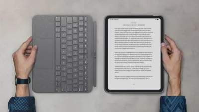 LOGITECH COMBO TOUCH FOR IPAD 10TH GEN – XÁM (GREY) 27 bao da kem ban phim logitech combo touch cho ipad gen 10th 920 011434 4 nd 400x225 1