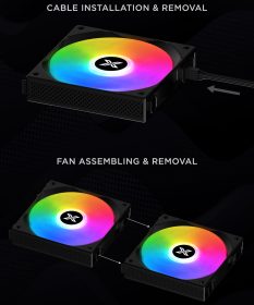 Bộ 3 Quạt tản nhiệt XIGMATEK STARLINK ARGB (EN41303) 20 bo 3 quat tan nhiet xigmatek starlink ultra en41303 argb1 06 233x280 1