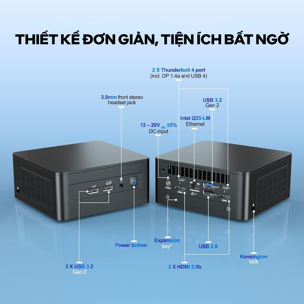 BỘ MINI PC ASUS INTEL NUC12 PRO TALL NUC12WSHI5 ( I5-1240P/ 2XDDR4-3200 / 3XNVME, SATA/ 2X HDMI 2.1/2X DP 1.4A ) bảo hành chính hãng 36 tháng 16 bo mini pc asus intel nuc12 pro tall nuc12wshi3 ket noi