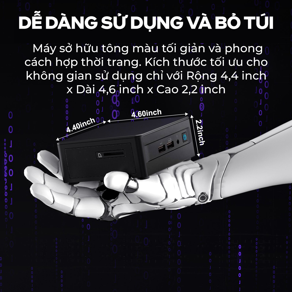 BỘ MINI PC ASUS INTEL NUC12 PRO TALL NUC12WSHI5 ( I5-1240P/ 2XDDR4-3200 / 3XNVME, SATA/ 2X HDMI 2.1/2X DP 1.4A ) bảo hành chính hãng 36 tháng 12 bo mini pc asus intel nuc12 pro tall nuc12wshi7 mota1