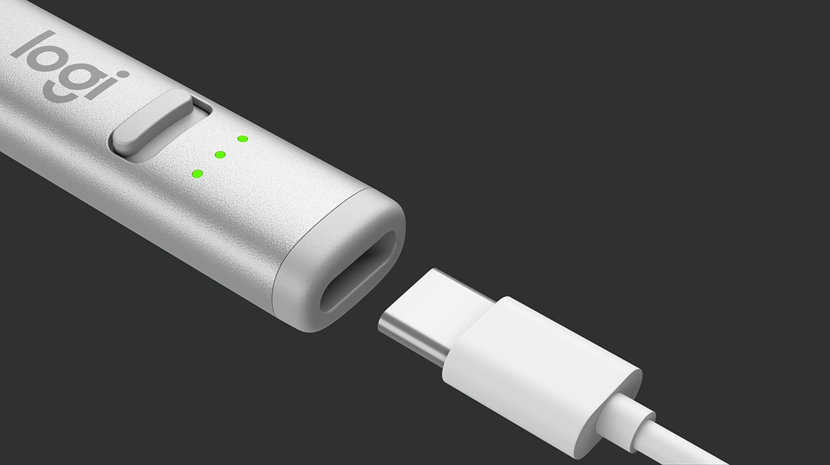 LOGITECH CRAYON USB-C/BẠC (SILVER) 11 LOGITECH CRAYON USB-C/BẠC (SILVER) - Ảnh 11