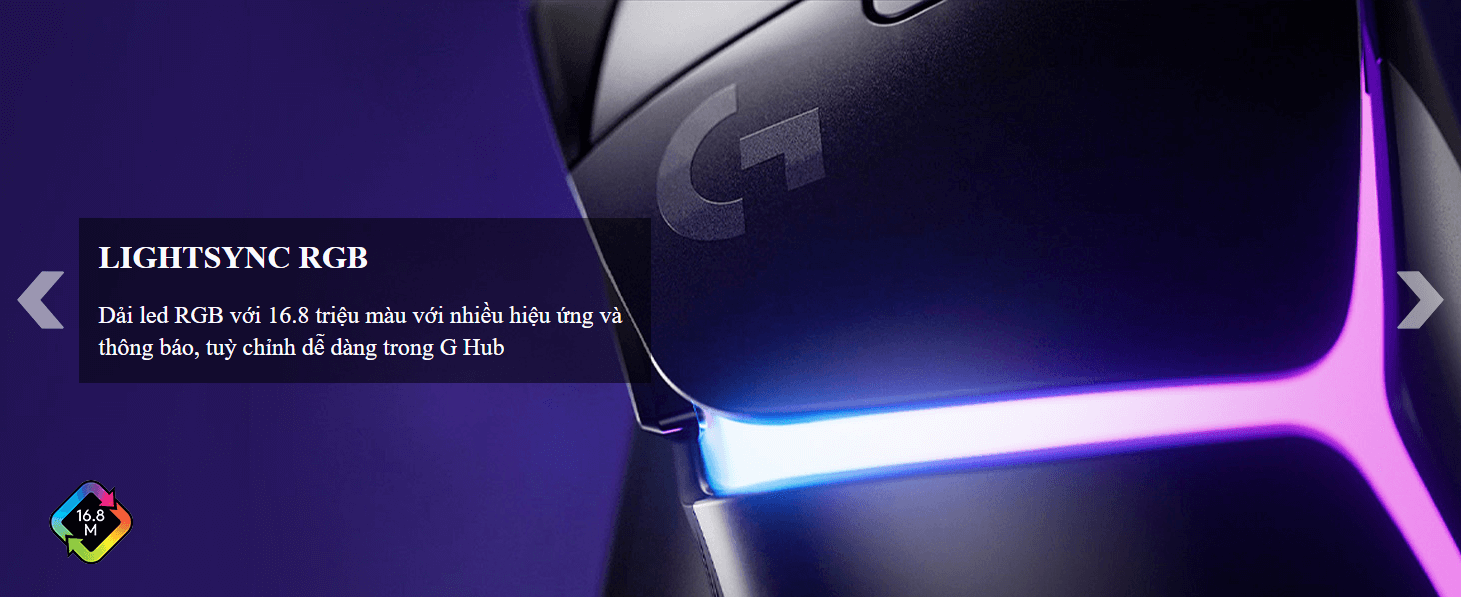 CHUỘT GAME KHÔNG DÂY LOGITECH G502X RGB PLUS LIGHTSPEED ĐEN (910-006164) bảo hành chính hãng 9 CHUỘT GAME KHÔNG DÂY LOGITECH G502X RGB PLUS LIGHTSPEED ĐEN (910-006164) bảo hành chính hãng - Ảnh 9