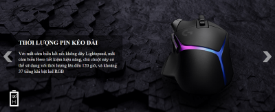 chuot game khong day logitech g502x rgb plus lightspeed den 910 00616416 400x163 1