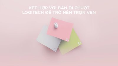 CHUỘT GAME KHÔNG DÂY LOGITECH G705 RGB AURORA OFF WHITE (910-006369) bảo hành chính hãng 19 chuot game khong day logitech g705 rgb off white 910 006369 2 400x225 1