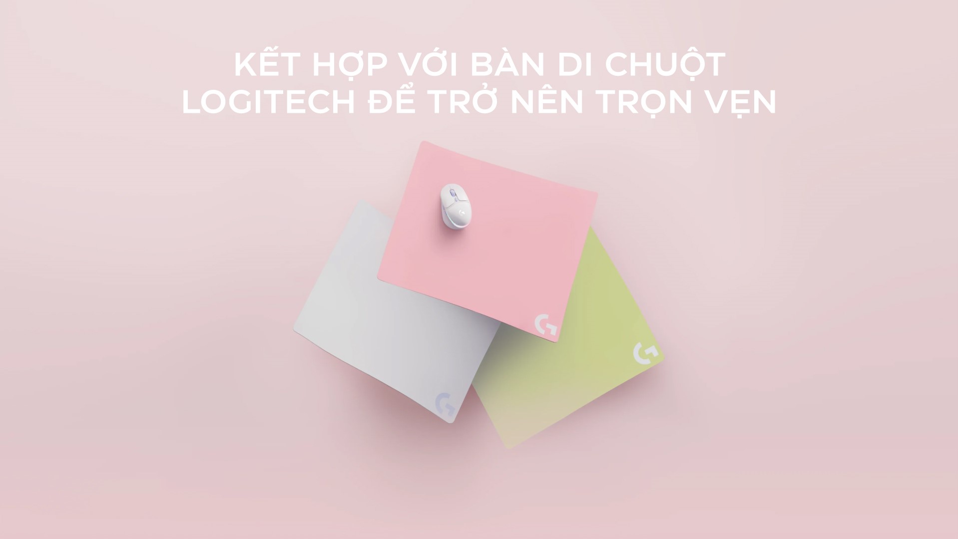 CHUỘT GAME KHÔNG DÂY LOGITECH G705 RGB AURORA OFF WHITE (910-006369) bảo hành chính hãng 7 CHUỘT GAME KHÔNG DÂY LOGITECH G705 RGB AURORA OFF WHITE (910-006369) bảo hành chính hãng - Ảnh 7