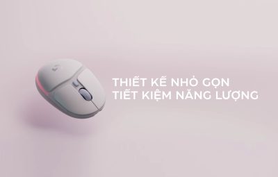 CHUỘT GAME KHÔNG DÂY LOGITECH G705 RGB AURORA OFF WHITE (910-006369) bảo hành chính hãng 20 chuot game khong day logitech g705 rgb off white 910 006369 5 400x255 1
