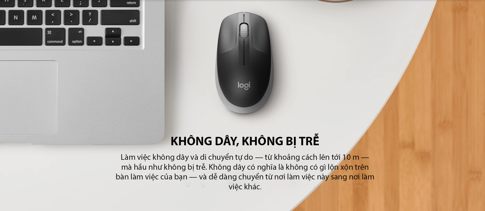 Chuột không dây Logitech M190 - Màu xám than (CHARCOAL ) bảo hành chính hãng 12 tháng 7 Chuột không dây Logitech M190 - Màu xám than (CHARCOAL ) bảo hành chính hãng 12 tháng - Ảnh 7