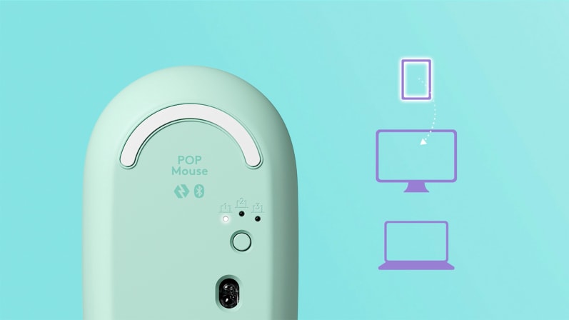 (MOUSE) LOGITECH POP WITH EMOJI WIRELESS/BLUETOOTH/FLOW/VÀNG (BLAST YELLOW) bảo hành chính hãng 10 (MOUSE) LOGITECH POP WITH EMOJI WIRELESS/BLUETOOTH/FLOW/VÀNG (BLAST YELLOW) bảo hành chính hãng - Ảnh 10