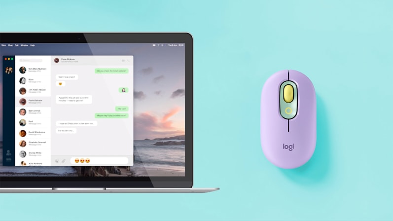 (MOUSE) LOGITECH POP WITH EMOJI WIRELESS/BLUETOOTH/FLOW/VÀNG (BLAST YELLOW) bảo hành chính hãng 7 (MOUSE) LOGITECH POP WITH EMOJI WIRELESS/BLUETOOTH/FLOW/VÀNG (BLAST YELLOW) bảo hành chính hãng - Ảnh 7