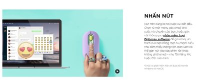 chuot khong day logitech pop emoji heartbreaker rose usb bluetooth hong 4 400x165 1