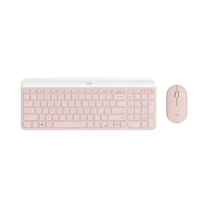 Combo Bàn Phím và Chuột không dây Logitech MK470 Slim Rose - bảo hành chính hãng 12 tháng