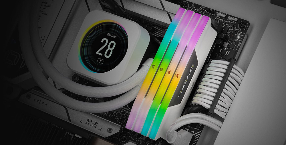 corsair vengeance rgb ddr5 96gb 5600mhz black 3