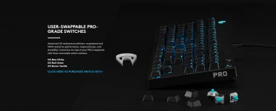 Bàn phím Logitech G Pro X Gaming - Đen/bảo hành chính hãng 19 gearvn ban phim logitech g pro x 1 8e3e067c65d648808fb3f4bc69bda5da 400x162 1