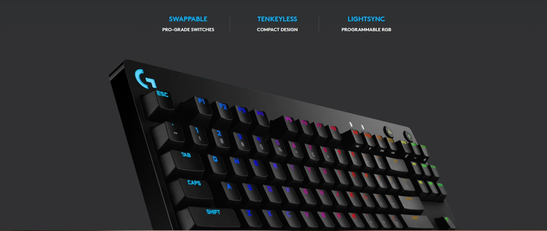 Bàn phím Logitech G Pro X Gaming - Đen/bảo hành chính hãng 6 Bàn phím Logitech G Pro X Gaming - Đen/bảo hành chính hãng - Ảnh 6