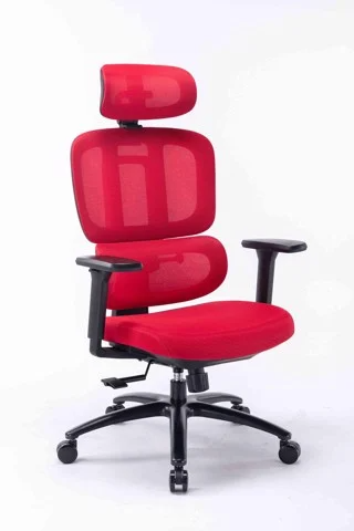 Ghế Ergonomic Warrior Hero series WEC509 Black/Red - bảo hành chính hãng 12 tháng 10 gearvn ghe ergonomic warrior hero series wec509 black red 39965672277643039ed57af4b3684935 grande