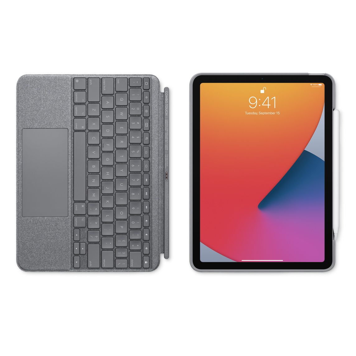LOGITECH COMBO TOUCH FOR IPAD AIR 4TH/5TH GEN – ĐEN (BLACK) 2 LOGITECH COMBO TOUCH FOR IPAD AIR 4TH/5TH GEN – ĐEN (BLACK) - Ảnh 2