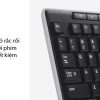 keyboard logitech k270 wireless black 002
