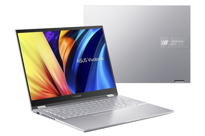 laptop asus vivobook s 14 flip tp3402za lz159w core i5 12500h 8gb 512gb intel iris xe intel iris xe 14 4