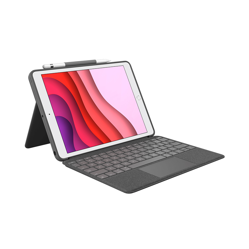 Bàn phím Logitech Combo Touch For IPAD 7TH/8TH/9TH GEN - Đen 1 Bàn phím Logitech Combo Touch For IPAD 7TH/8TH/9TH GEN - Đen