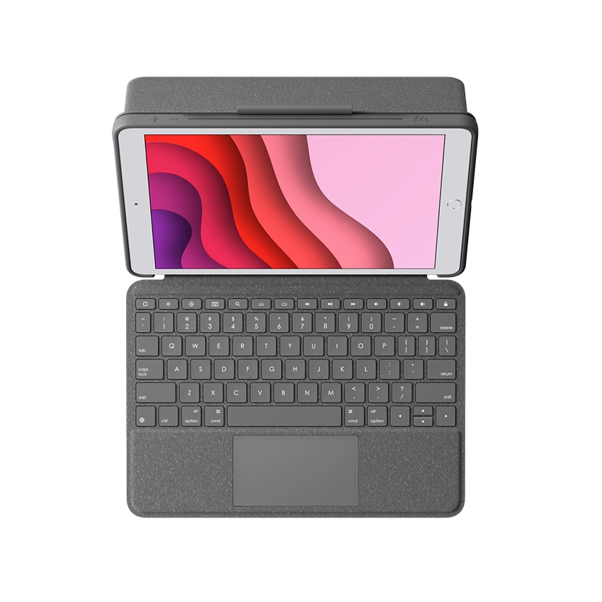 Bàn phím Logitech Combo Touch For IPAD 7TH/8TH/9TH GEN - Đen 2 Bàn phím Logitech Combo Touch For IPAD 7TH/8TH/9TH GEN - Đen - Ảnh 2
