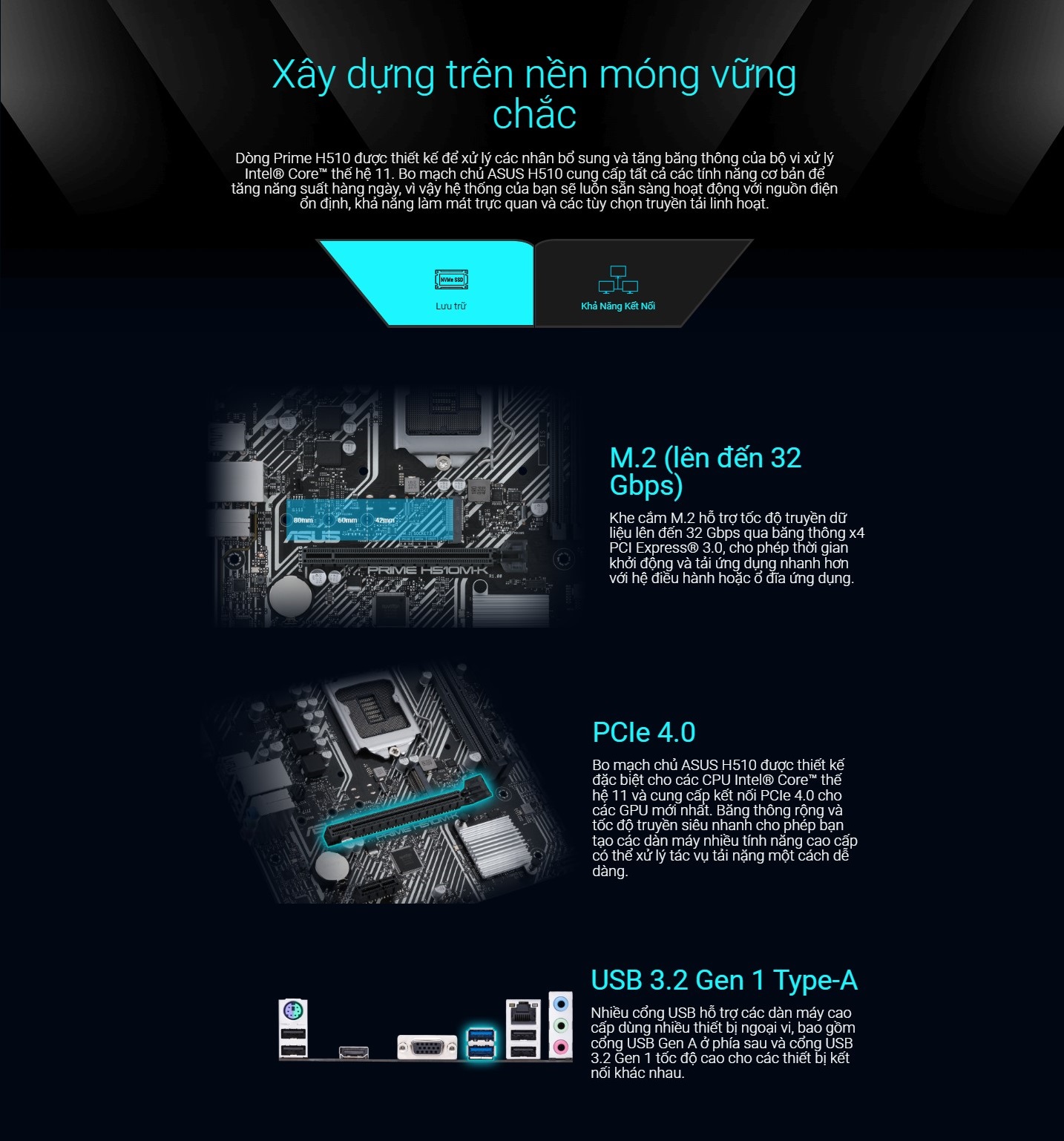 MAINBOARD ASUS PRIME H510M-K (INTEL H510, SOCKET 1200, M-ATX, 2 KHE RAM DDR4) bảo hành chính hãng 36 tháng 10 MAINBOARD ASUS PRIME H510M-K (INTEL H510, SOCKET 1200, M-ATX, 2 KHE RAM DDR4) bảo hành chính hãng 36 tháng - Ảnh 10