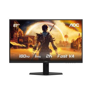 Màn Hình AOC Q27G40XMN/74 ( 27inch /Fast VA with Quantum Dot /2560 × 1440(QHD) /  180Hz /  1ms GtG /  1x DP 1.4 + 1x HDMI 2.0)