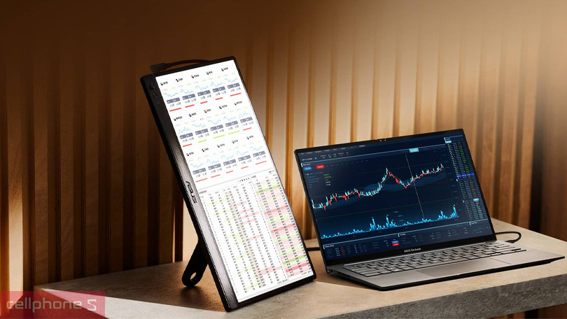 Màn hình di động ASUS ZenScreen MB169CK (16inch/FHD/IPS/60HZ/5MS) 21 Thiết kế màn hình di động ASUS ZenScreen MB169CK 16 inch