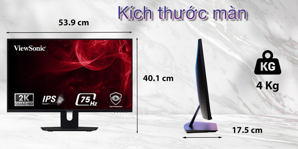 Màn Hình ViewSonic VX2480-2K-SHD (23.8 inch - 2K - IPS - 75Hz - 3.89ms - ViewMode) 6 Màn Hình ViewSonic VX2480-2K-SHD (23.8 inch - 2K - IPS - 75Hz - 3.89ms - ViewMode) - Ảnh 6