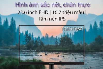 MÀN HÌNH VIEWSONIC VA2409H (23.6 INCH/FHD/IPS/75HZ/3MS/250 NITS/HDMI+VGA) bảo hành chính hãng 36 tháng 26 man hinh viewsonic va2409h mota1a 400x267 1