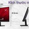 MÀN HÌNH VIEWSONIC VA2409H (23.6 INCH/FHD/IPS/75HZ/3MS/250 NITS/HDMI+VGA) bảo hành chính hãng 36 tháng 18 man hinh viewsonic va2409h mota3