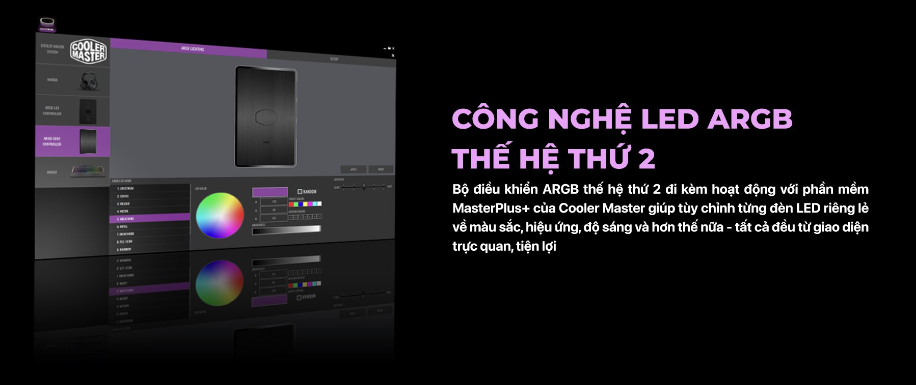 Tản nhiệt nước CPU Cooler Master MasterLiquid ML240 ILLUSION ARGB Gen2