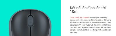 Chuột máy tính Logitech B175 10 mouse logitech b175 optical wireless 2 400x125 1