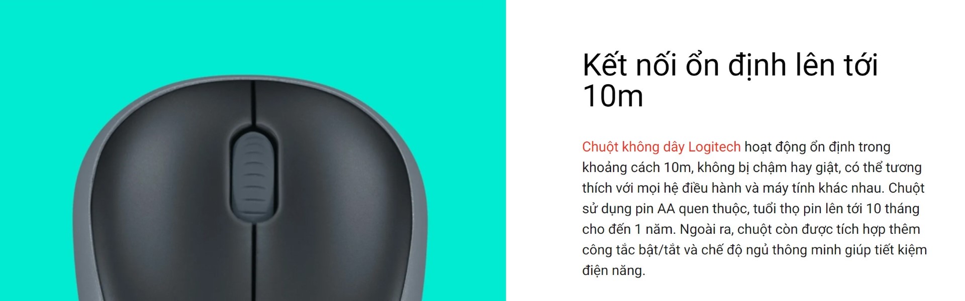 Chuột máy tính Logitech B175 3 Chuột máy tính Logitech B175 - Ảnh 3