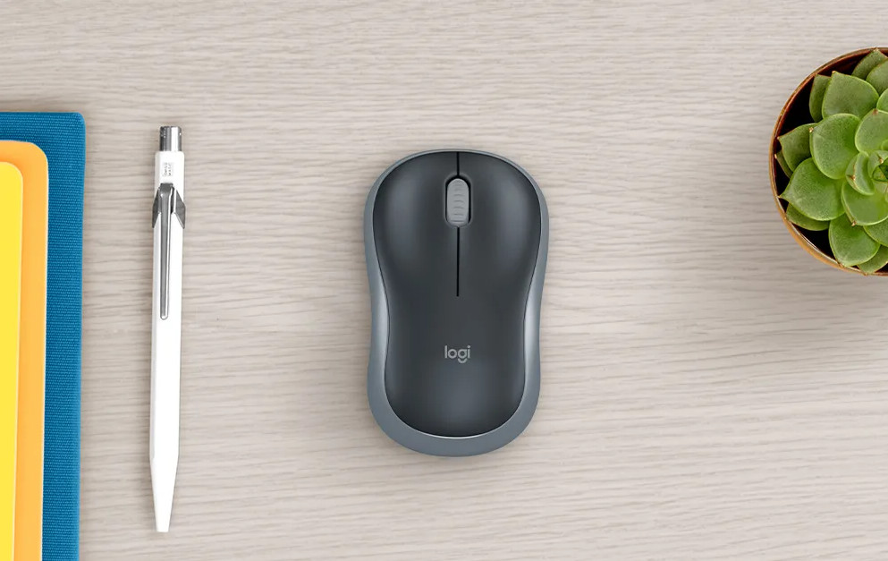 CHUỘT KHÔNG DÂY LOGITECH M185 WIRELESS (USB/XÁM/XANH/ĐỎ) 4 CHUỘT KHÔNG DÂY LOGITECH M185 WIRELESS (USB/XÁM/XANH/ĐỎ) - Ảnh 4