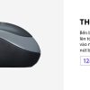 CHUỘT KHÔNG DÂY LOGITECH M185 WIRELESS (USB/XÁM/XANH/ĐỎ) 14 mouse logitech m185 wireless blackgrayred 004