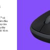 CHUỘT KHÔNG DÂY LOGITECH M185 WIRELESS (USB/XÁM/XANH/ĐỎ) 15 mouse logitech m185 wireless blackgrayred 005